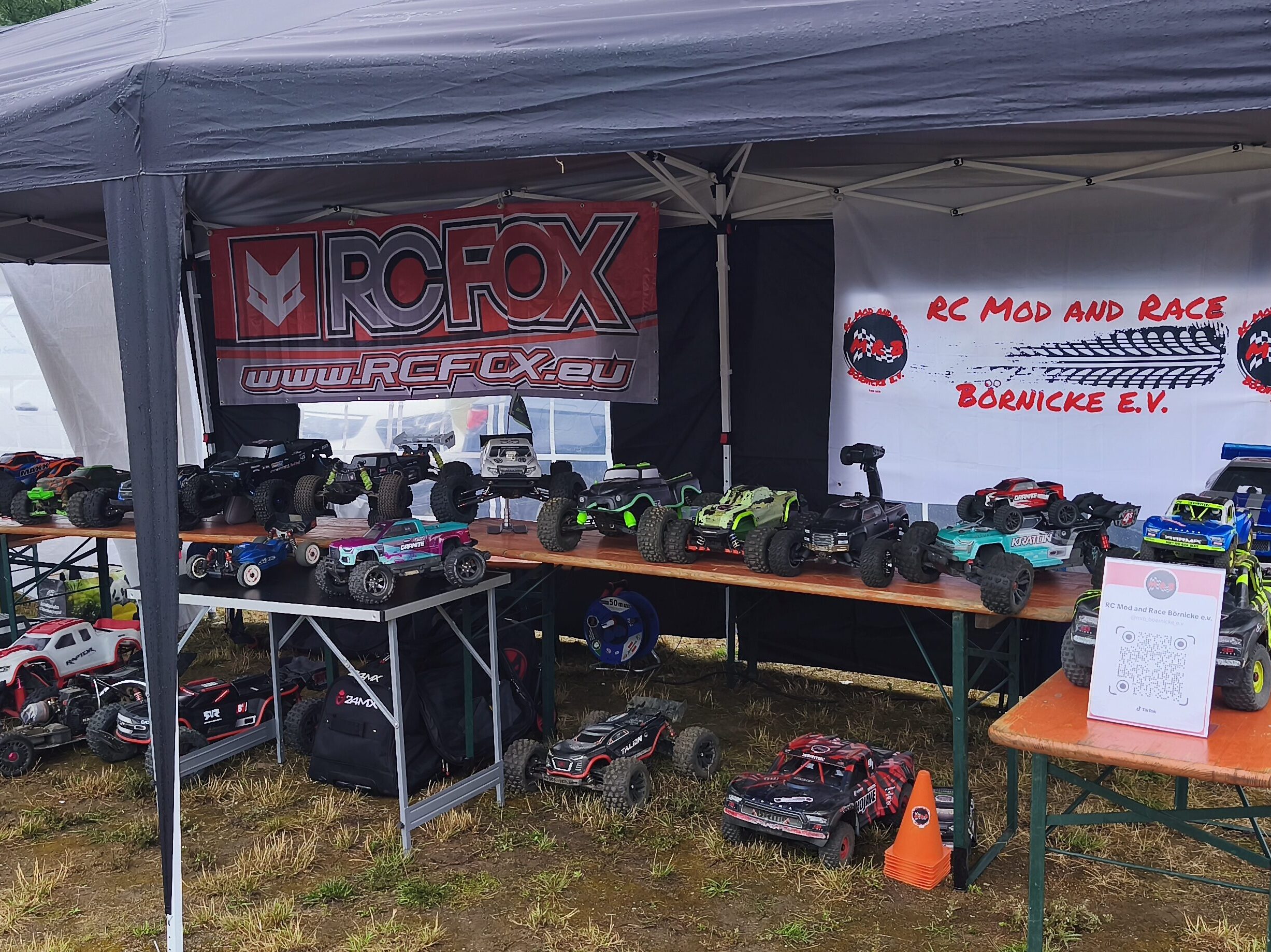 RC Mod and Race Börnicke e.V. - Stand beim Dorffest in Börnicke